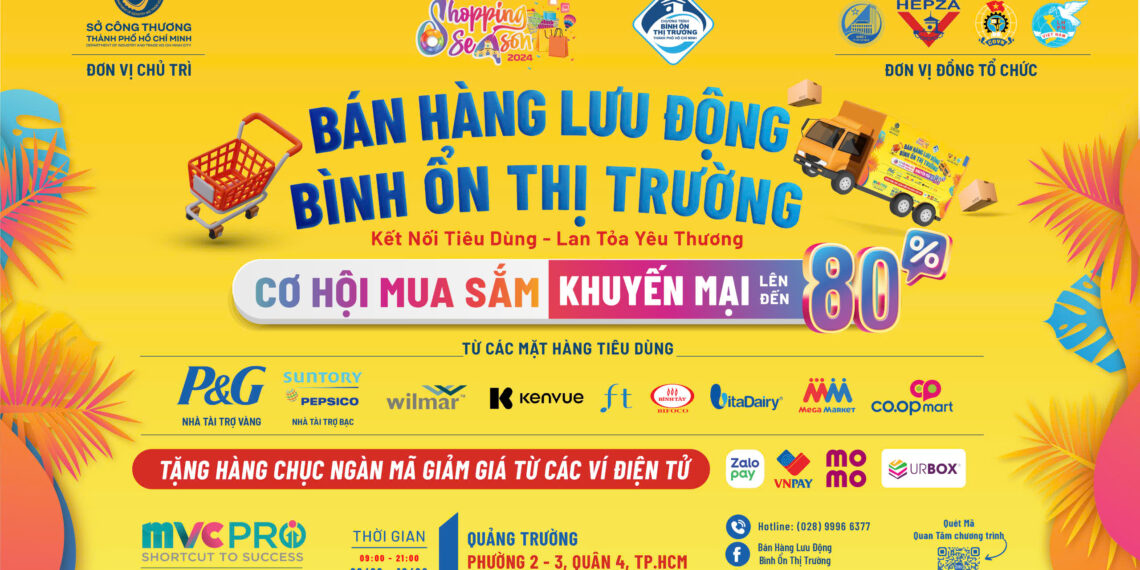 [Quận 4] Sôi Động Chương Trình Bán Hàng Lưu Động – Bình Ổn Thị Trường 2024 Tại Quận 4, Tp.Hcm